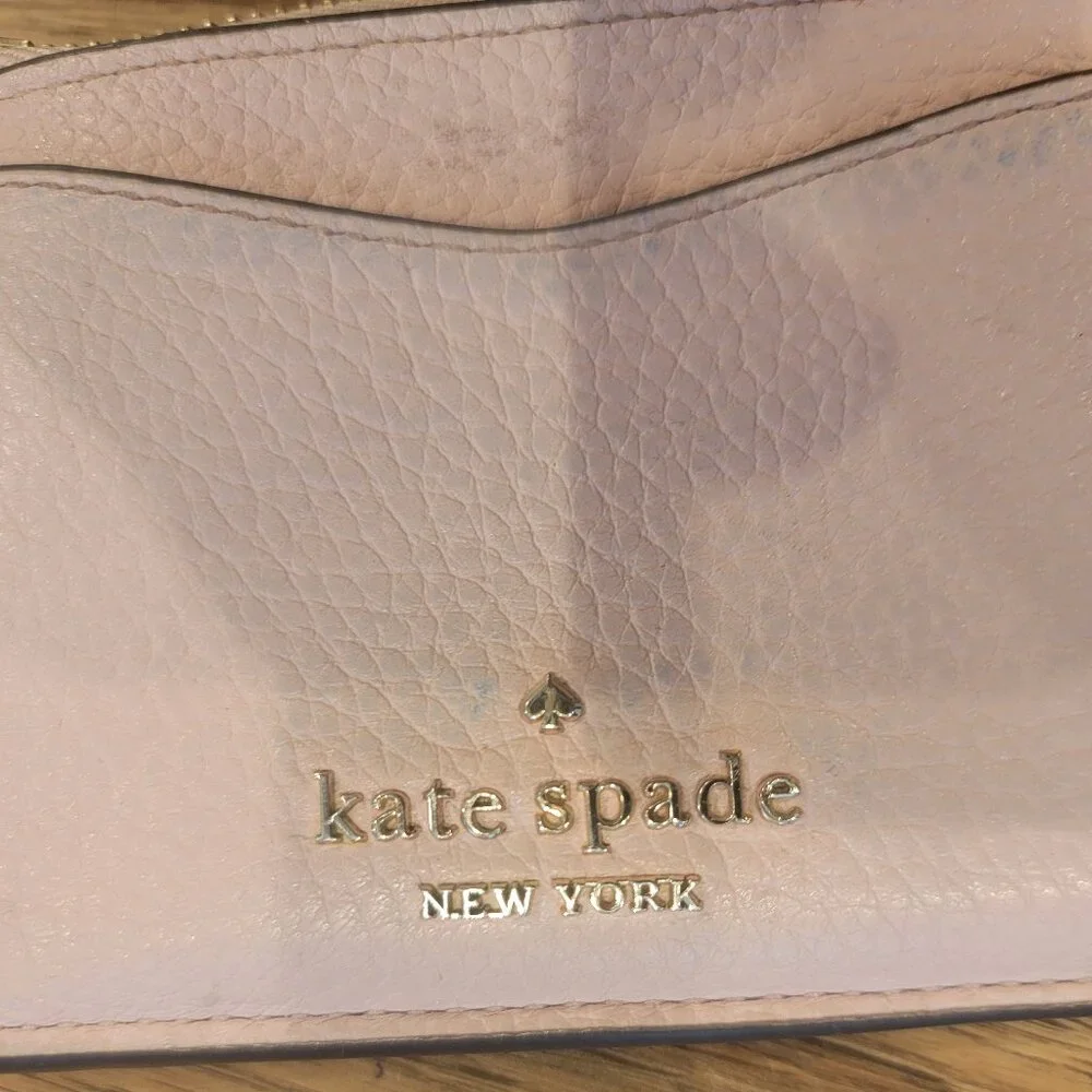 Kate Spade Pink Wallet/Card Case with Key Ring - Picture 2 of 11